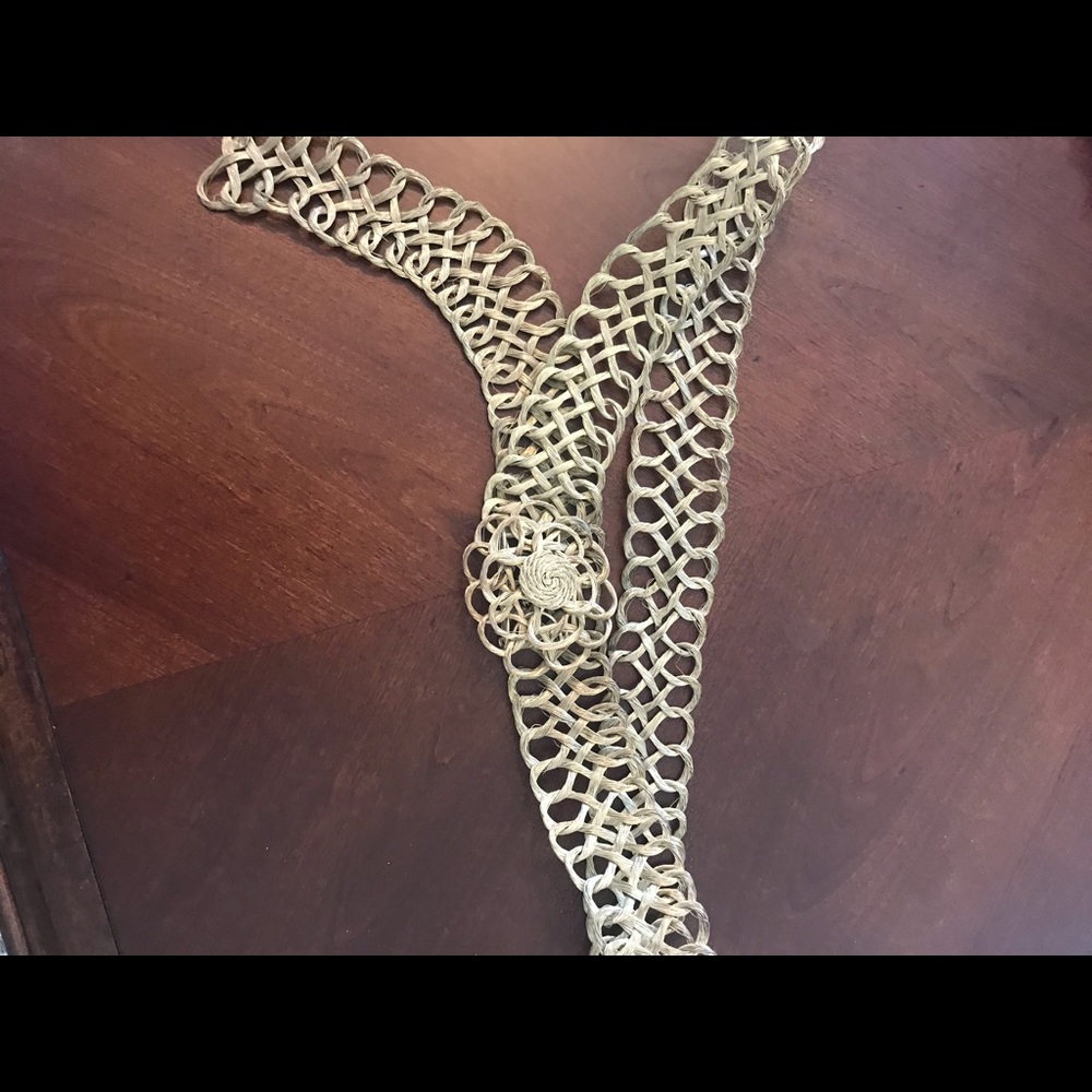 Unique hand woven belt